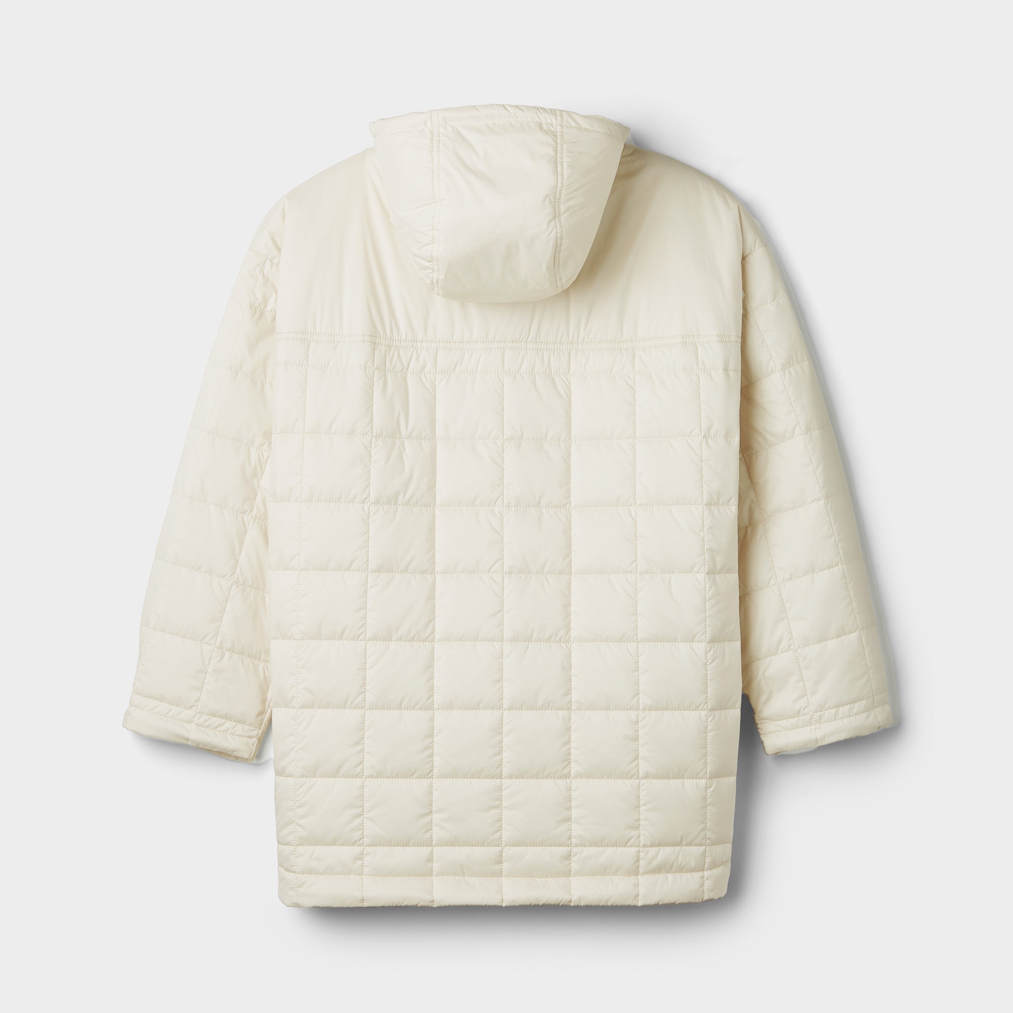 Tonal Print Hooded Packable Anorak main image 1